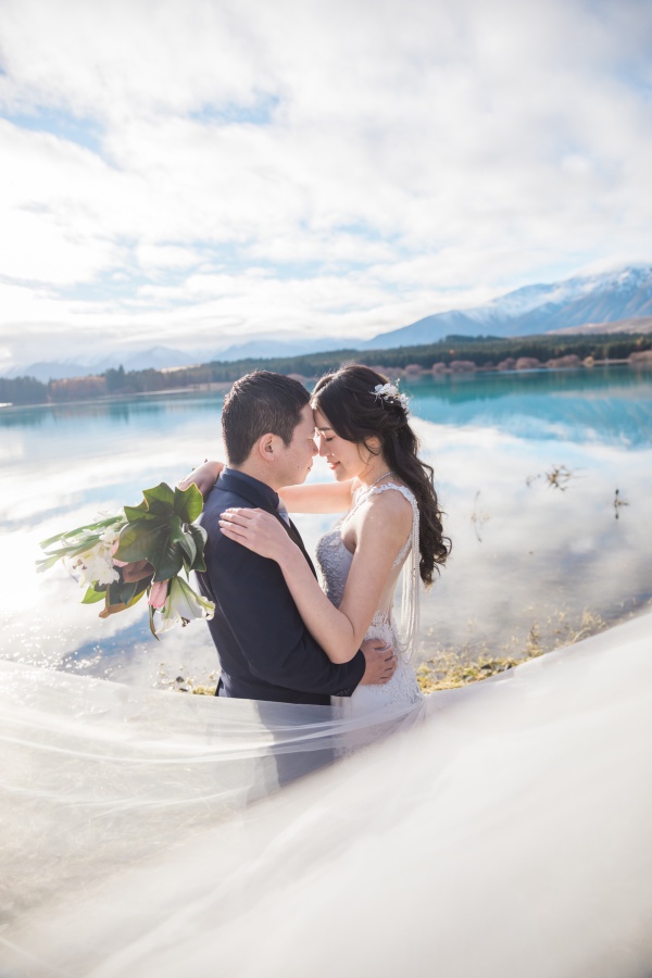 New Zealand Lake Tekapo, Lake Pukaki and Arrowtown Pre-Wedding Photoshoot by Fei on OneThreeOneFour 24