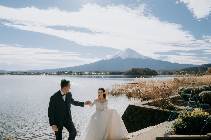 Japan Tokyo and Mt Fuji Pre-wedding Photoshoot  by Ghita on OneThreeOneFour 15