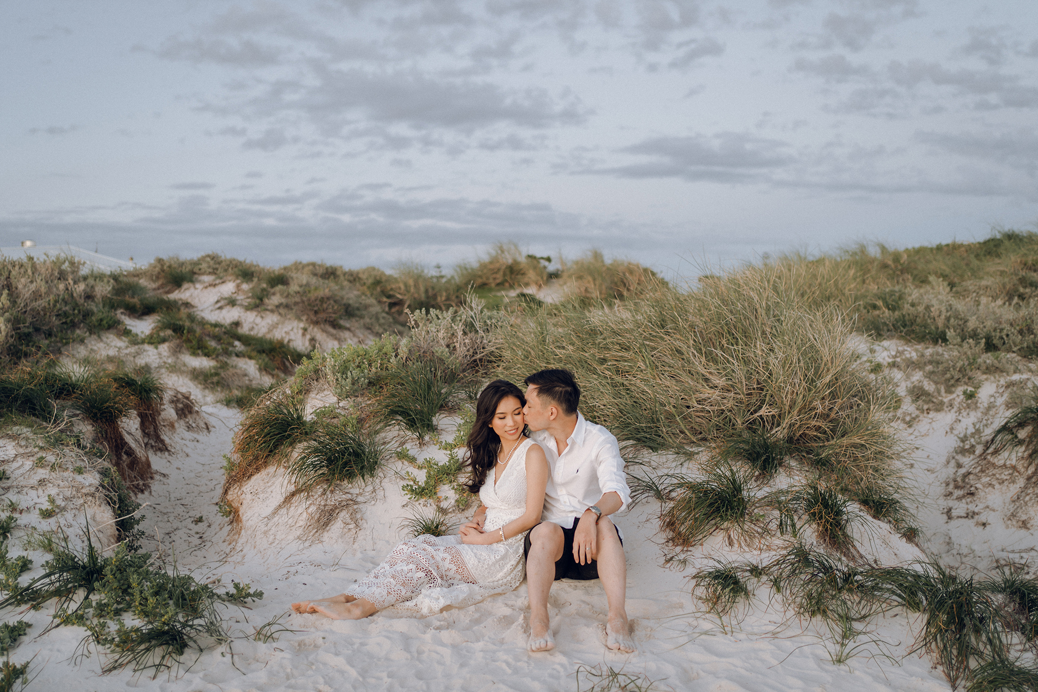Perth Pre-Wedding Photoshoot at Lancelin Desert & Bells Lookout by Jimmy on OneThreeOneFour 33