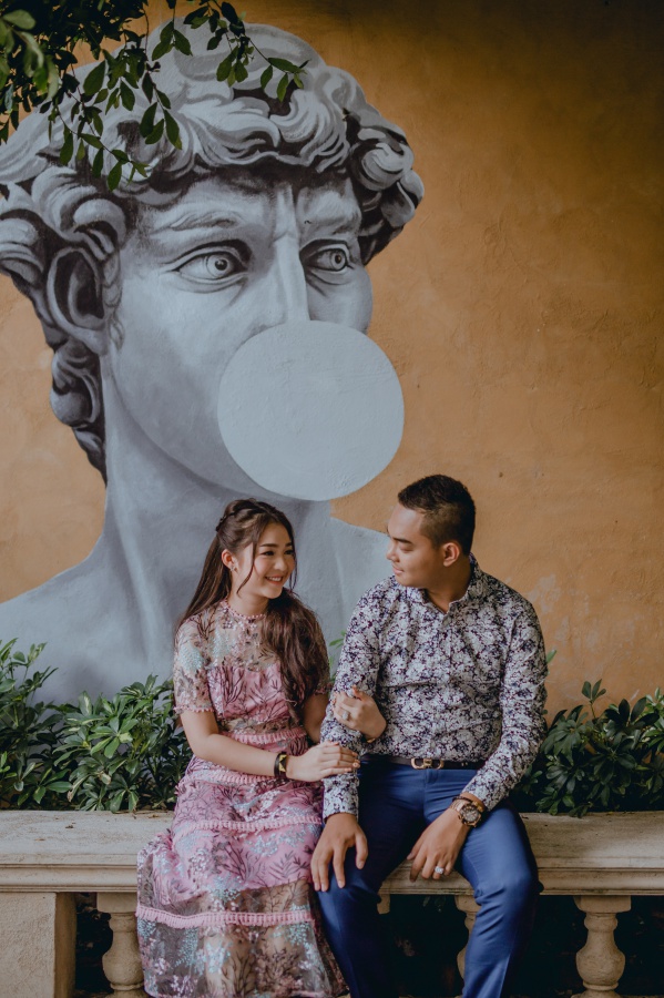 Khao Yai Pre-Wedding Photoshoot At Palio The Little Italian Village For Cambodia Couple by Por on OneThreeOneFour 4