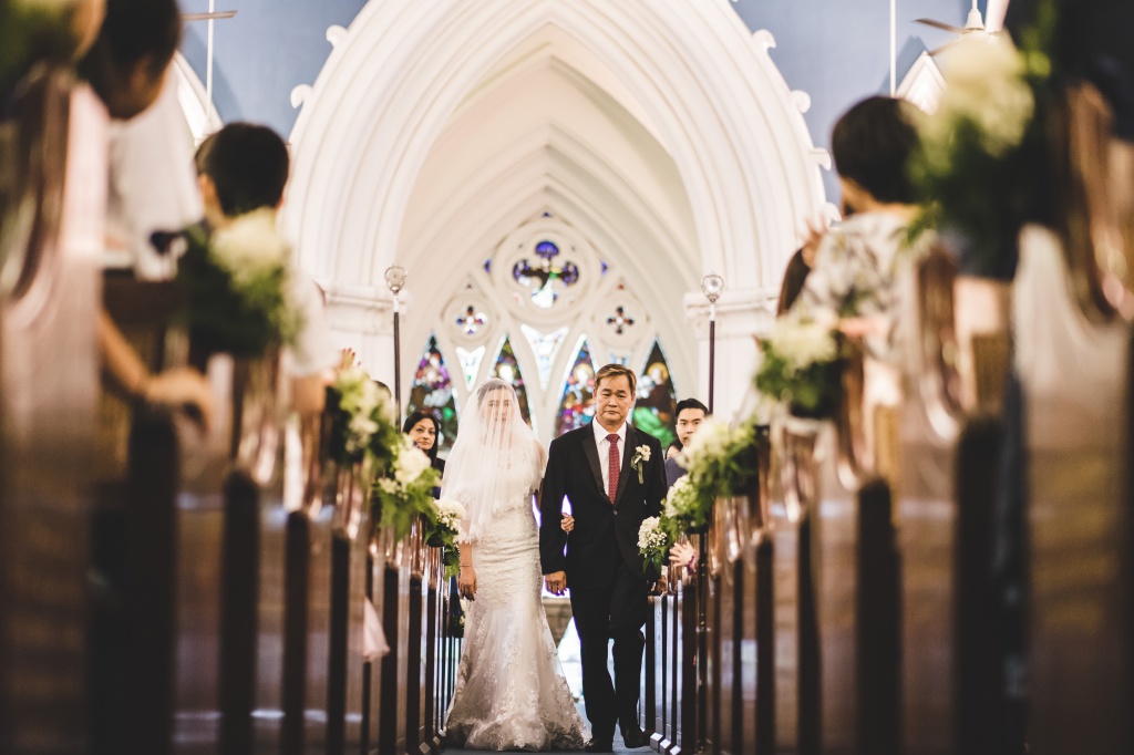 Singapore Wedding Day Photography At St. Andrew's Cathedral  by Michael on OneThreeOneFour 21