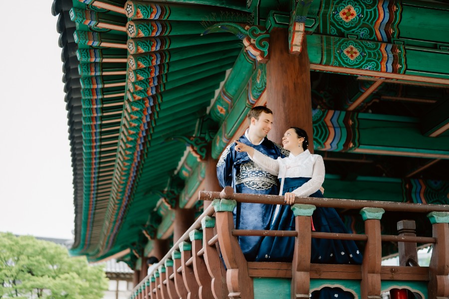 B&J: Hanbok pre-wedding at Namsangol Hanok Village in Seoul by Jungyeol on OneThreeOneFour 27