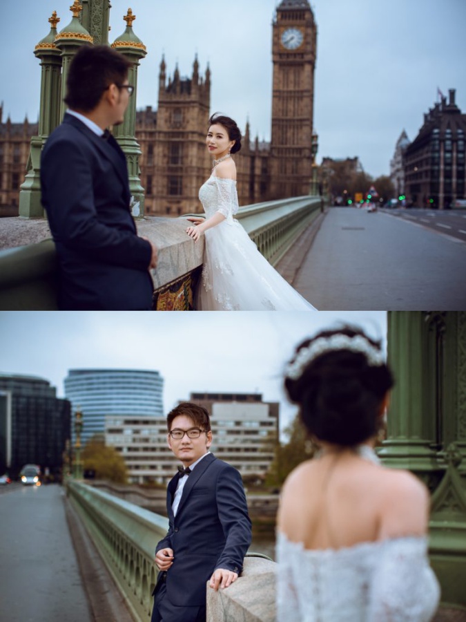 London Pre-Wedding Photoshoot At Big Ben And Westminster Abbey  by Dom on OneThreeOneFour 1