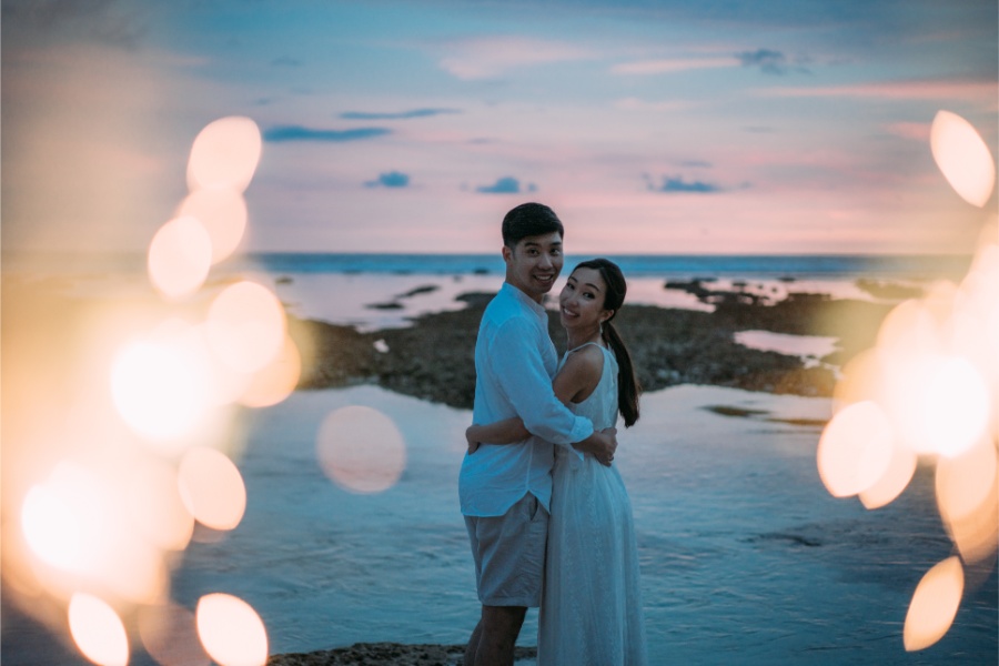 J&M: Bali Sunset Beach Pre-wedding Photoshoot by Hery on OneThreeOneFour 31