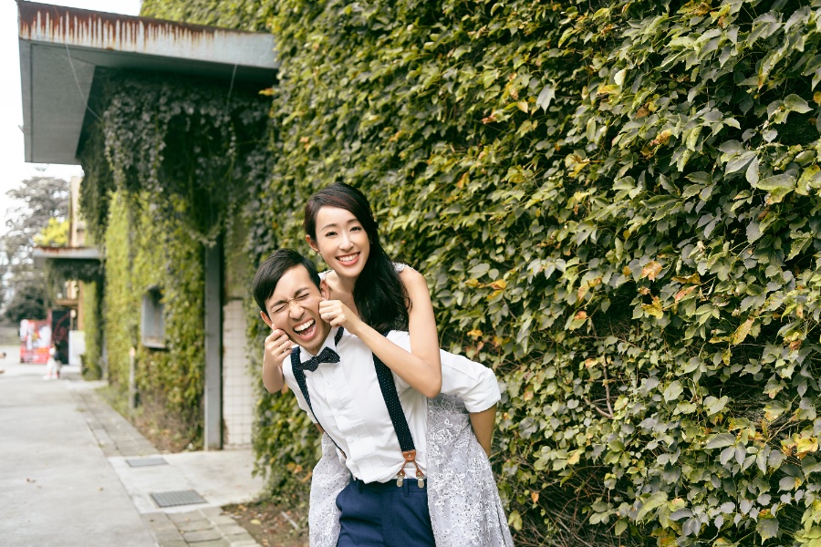 Outdoor prewedding photoshoot at Taiwan Shan Chih Hall Tatung University by Doukou on OneThreeOneFour 20