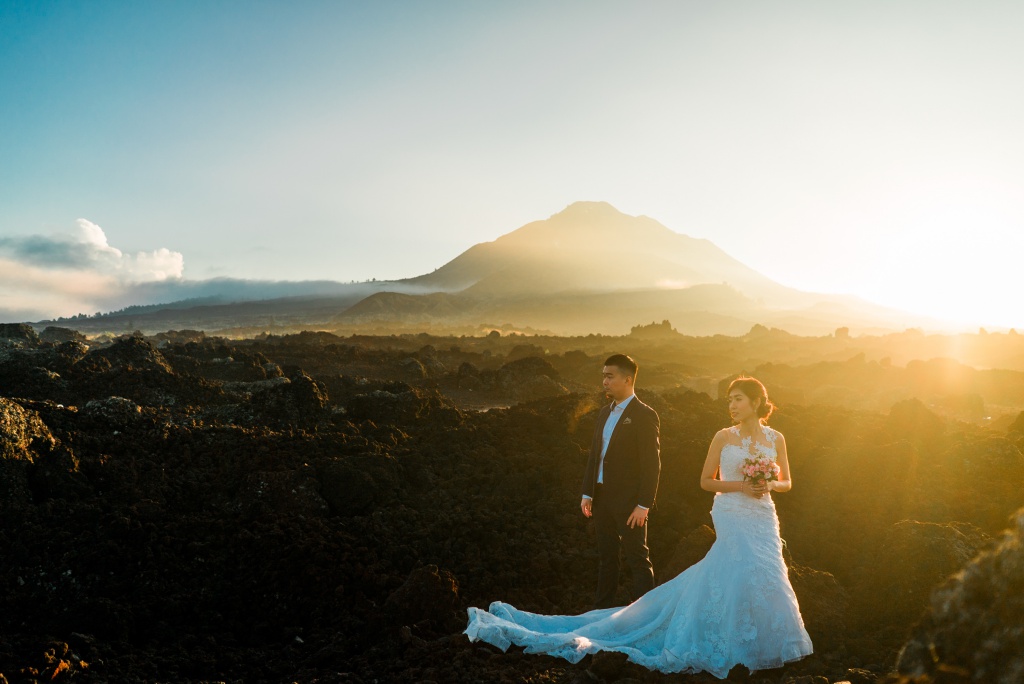 Bali Pre-Wedding Photoshoot At Kintamani And Cepung Waterfall  by Hery  on OneThreeOneFour 14