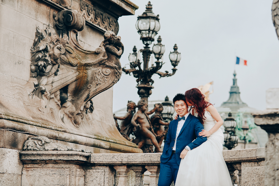 Paris Pre-Wedding Photography for Singapore Couple At Eiffel Tower And Palais Royale  by Arnel on OneThreeOneFour 0