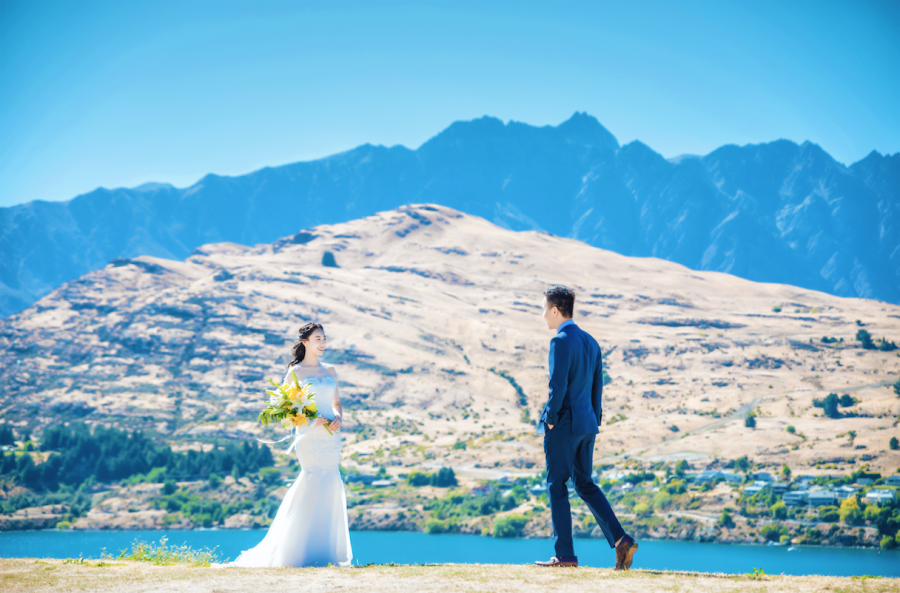 紐西蘭婚紗拍攝 - 雪城與蒂卡波湖 by Fei on OneThreeOneFour 1