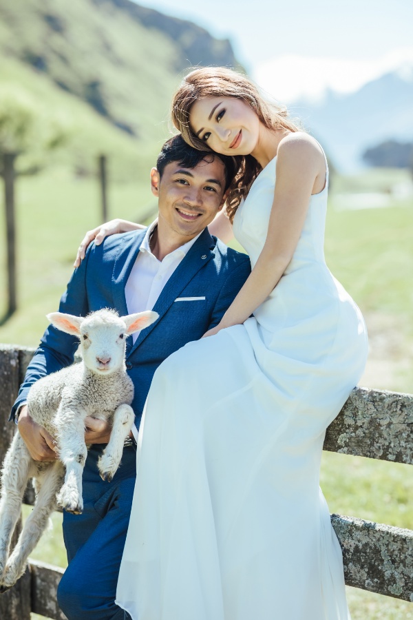 Kryz Uy And Slater Pre Wedding Photoshoot At Roy's Peak, Alpaca Farm And Arrowtown by Felix on OneThreeOneFour 28