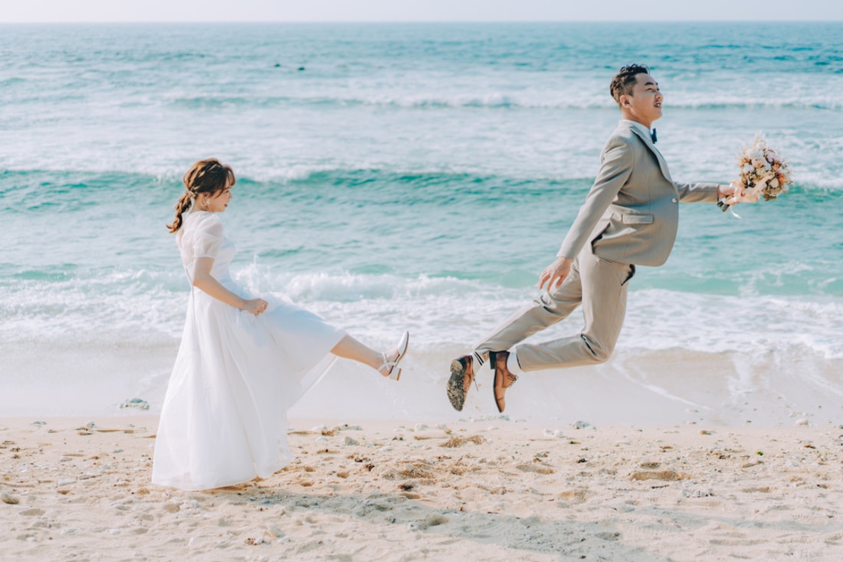 Taiwan Pre-Wedding Photoshoot Ferry Ride Pier Old Town Sea Beach by  on OneThreeOneFour 47