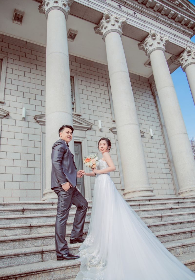 D&E: Taiwan Outdoor Pre-wedding Photoshoot At Taipei - Datung University, Yangming Shan