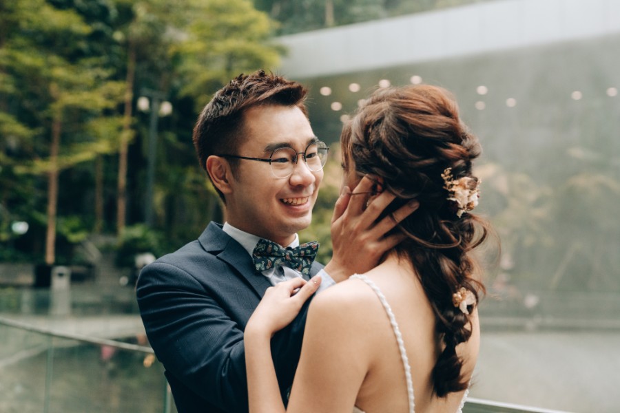 K&V: Pre-wedding in Singapore at Jewel, Gardens by the Bay and Jurong Lake Gardens by Grace on OneThreeOneFour 13