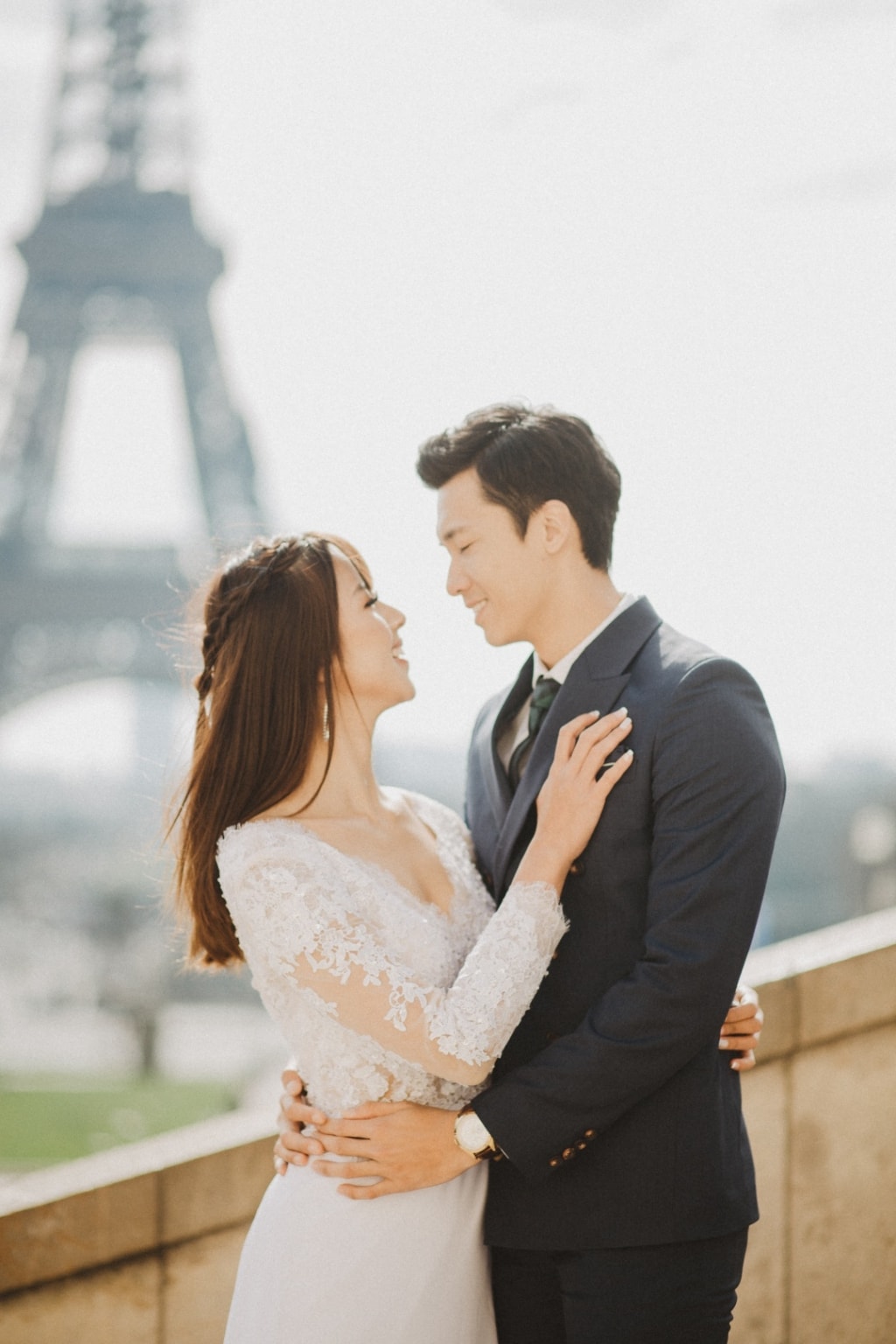 Paris Pre-Wedding Photoshoot for Singapore Couple Around The Eiffel Tower  by LT on OneThreeOneFour 10