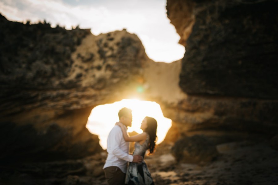 Pre-Wedding Photoshoot At Melbourne - Cape Schanck Boardwalk And Great Ocean Road by Felix  on OneThreeOneFour 19