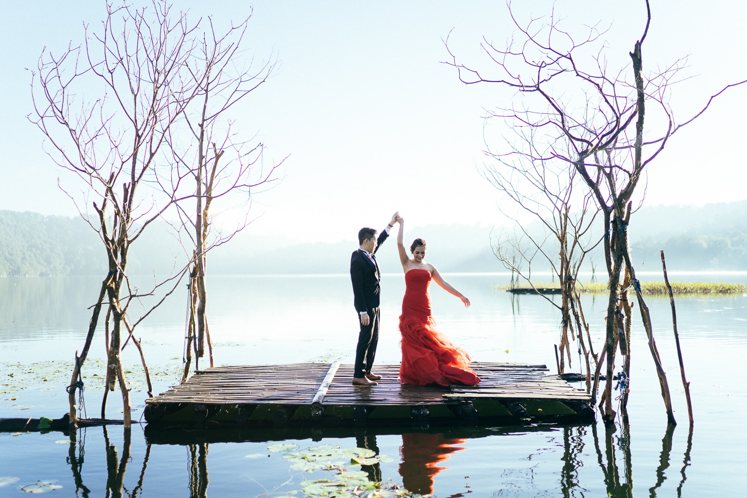 S&J: Bali Full Day Post-wedding Photography at Lake, Waterfall, Forest And Beach by Aswin on OneThreeOneFour 4