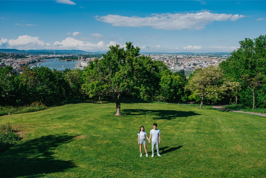 J&W: Budapest Full-day Pre-wedding Photoshoot around Castle Hill by Drew on OneThreeOneFour 36