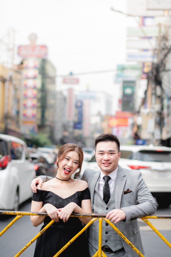 P&T: Bangkok Streets Pre-Wedding Photoshoot  by Nat on OneThreeOneFour 14