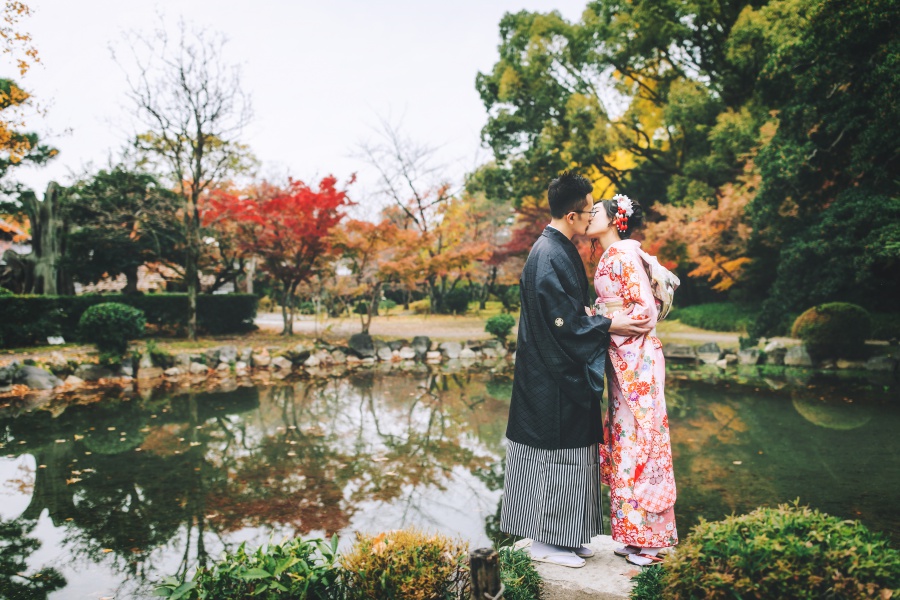 Kyoto Kimono Photoshoot At Shosei-en Garden and Kennin-Ji Temple, Gion District  by Shu Hao  on OneThreeOneFour 15