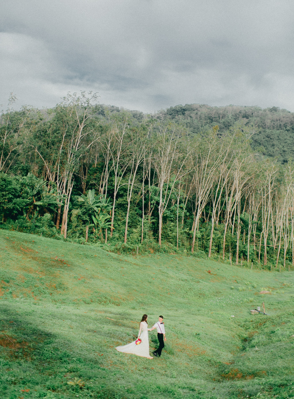 Phuket Pre-Wedding Photoshoot At The Beach And Forest  by Olga  on OneThreeOneFour 12