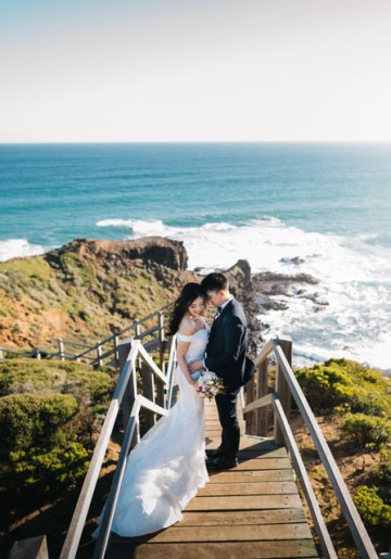 Pre-Wedding Photoshoot At Melbourne Yacht Club And Cape Schanck 