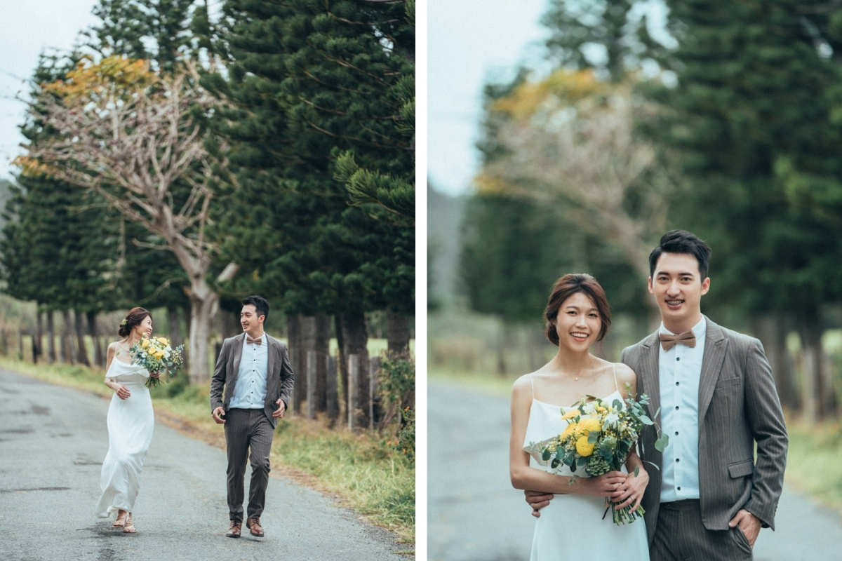 Taiwan Pre-Wedding Photoshoot Cafe Pier Lighthouse Countryside Street Beach by  on OneThreeOneFour 29