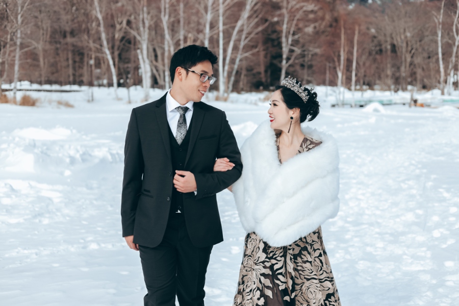 R&B: Tokyo Winter Pre-wedding Photoshoot at Snow-covered Nikko by Ghita on OneThreeOneFour 4