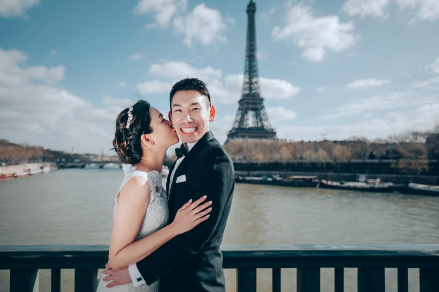 J&A: US Couple's Paris Day to Night Pre-wedding Photoshoot by Yao on OneThreeOneFour 7
