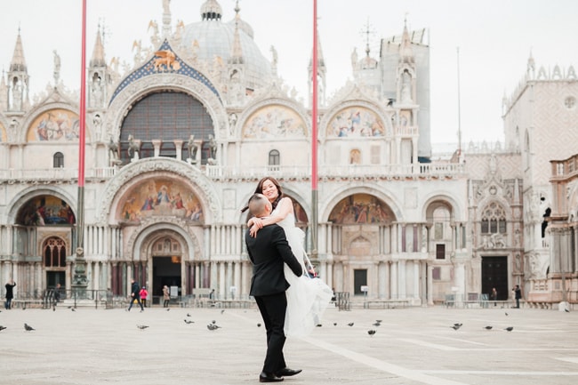 Venice Pre-Wedding Photoshoot - St Marks Square by Olga  on OneThreeOneFour 7