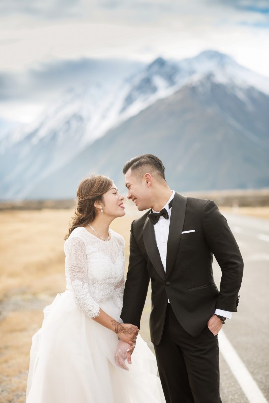 New Zealand Mount Cook Prewedding Photoshoot with Singaporean Couple by Mike on OneThreeOneFour 23