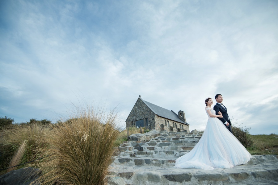 New Zealand Pre-Wedding Photoshoot At Snow Mountain And Lake Tekapo  by Mike  on OneThreeOneFour 16