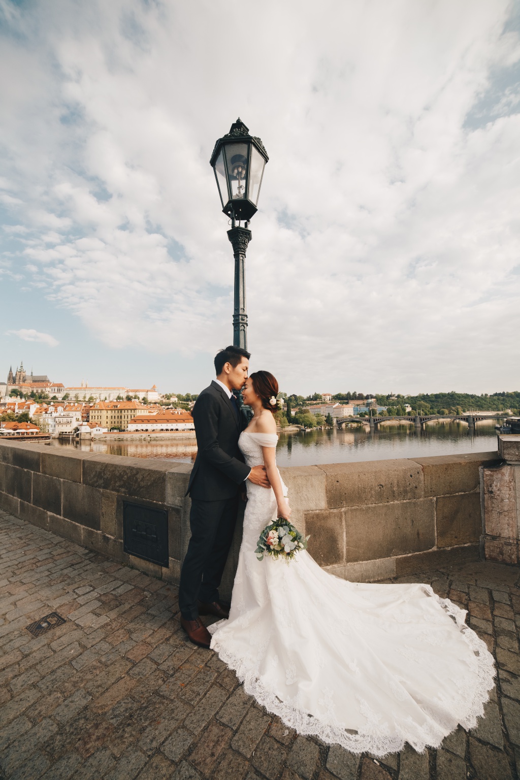 Prague Pre-Wedding Photoshoot At Old Town Square, Vrtba Garden And St. Vitus Cathedral  by Nika  on OneThreeOneFour 2