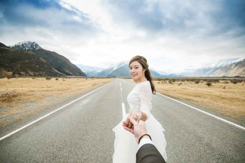 New Zealand Mount Cook Prewedding Photoshoot with Singaporean Couple by Mike on OneThreeOneFour 19