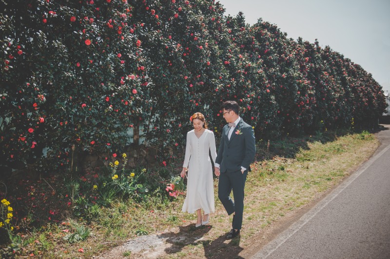 F&C: Singaporean couple's prewedding in Jeju during Spring by Ray on OneThreeOneFour 2