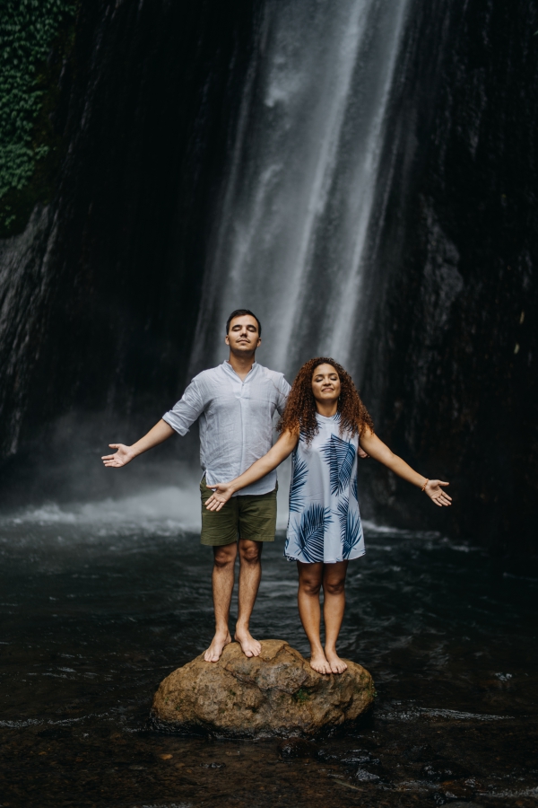 Bali Engagement Photoshoot At Temblingan Lake and Waterfall by Agus on OneThreeOneFour 12