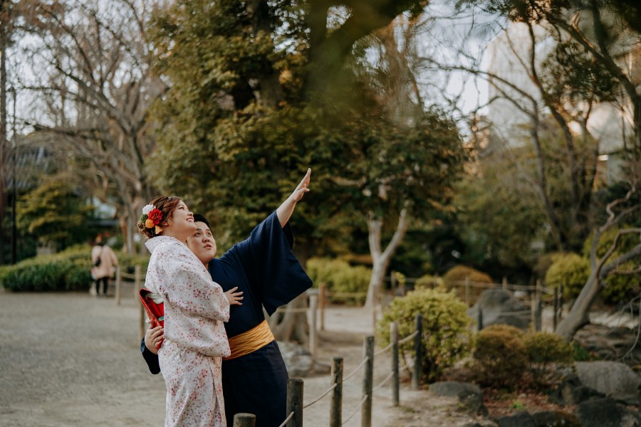 A&C: Tokyo Garden Pre-wedding Photoshoot by Ghita on OneThreeOneFour 21