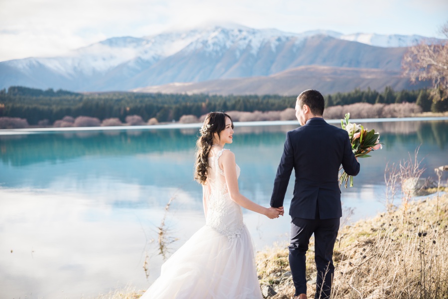 New Zealand Lake Tekapo, Lake Pukaki and Arrowtown Pre-Wedding Photoshoot by Fei on OneThreeOneFour 25