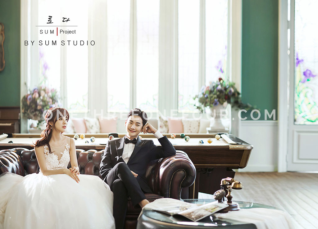 Korean Wedding Photos: Indoor Set (NEW) by SUM Studio on OneThreeOneFour 11