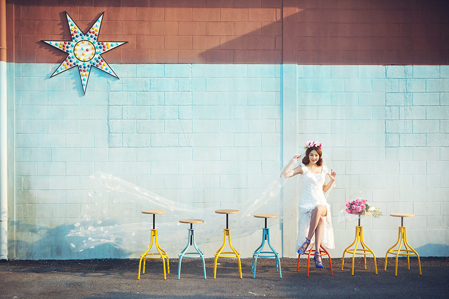 Korean Studio Pre-Wedding Photography: 2016 Whimsical Collection  by Bong Studio on OneThreeOneFour 4