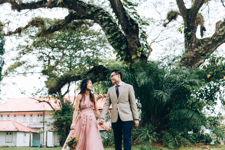 Singapore Pre-Wedding Photoshoot At Yacht, Fort Canning Park And Seletar Airport by Cheng on OneThreeOneFour 10