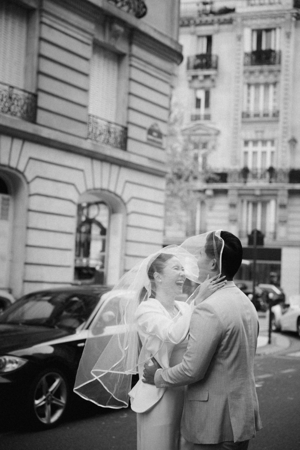 Paris Pre-Wedding Photoshoot with Eiﬀel Tower Louvre Museum Parisian Cafe Vintage Car Rooftop Night  by OneThreeOneFour on OneThreeOneFour 24