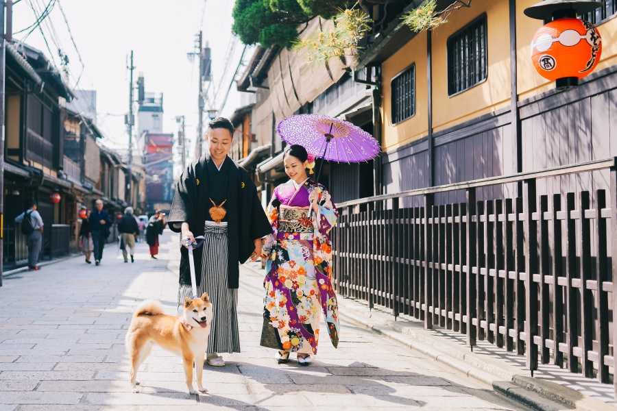 Japan Kyoto Kimono Photoshoot At Gion District And Kennin-Ji Temple  by Kinosaki  on OneThreeOneFour 0