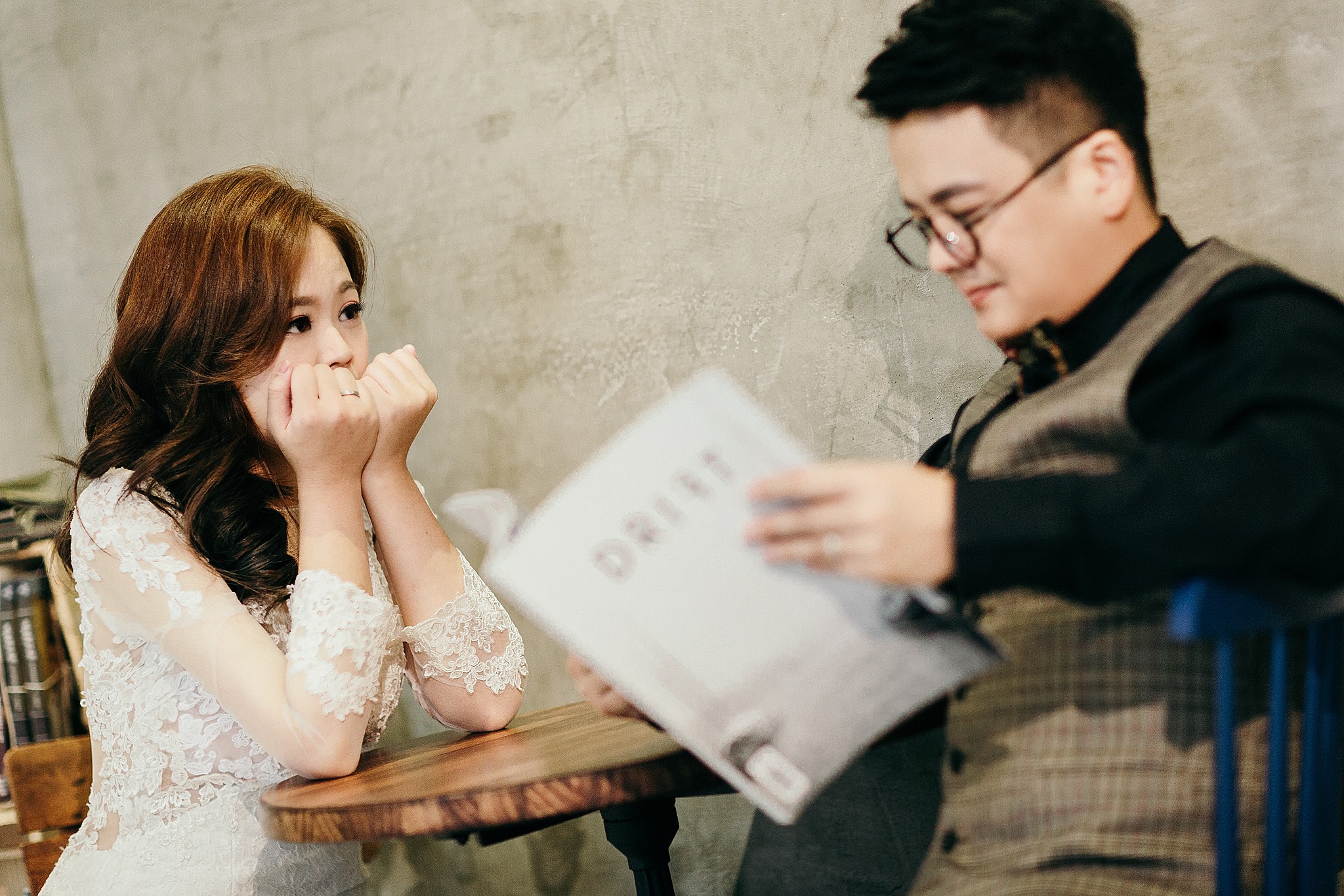 Taiwan Cafe Themed Pre-Wedding Photoshoot  by Andy  on OneThreeOneFour 14