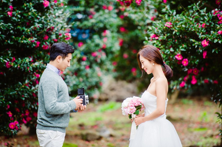 Jeju Island Pre-Wedding Photography in Camellia Hill by Ray on OneThreeOneFour 6