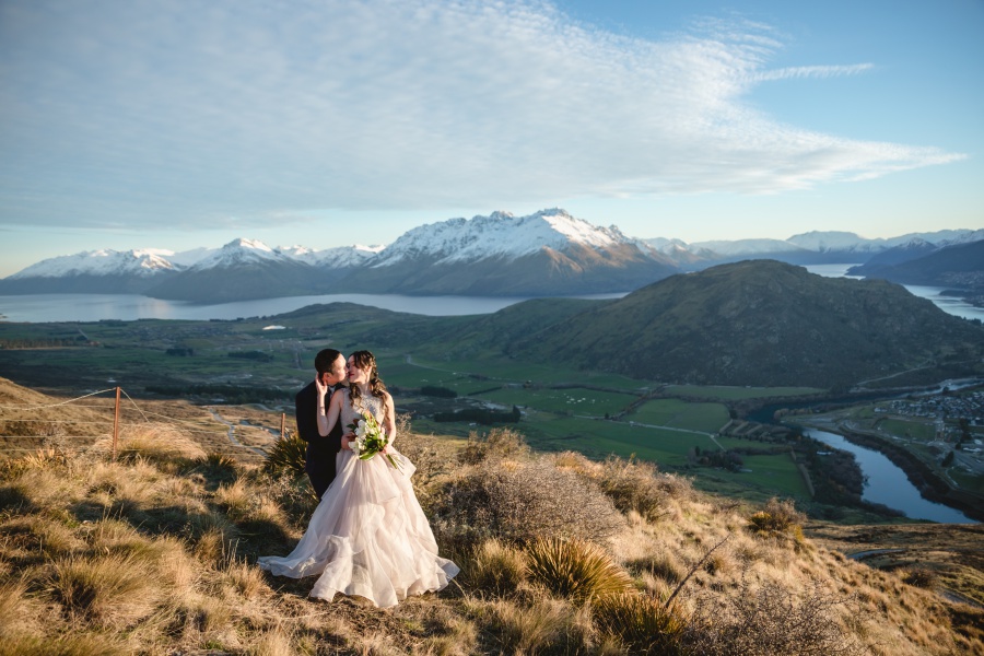 紐西蘭婚紗拍攝 - 蒂卡波湖、普卡基湖與箭鎮 by Fei on OneThreeOneFour 44