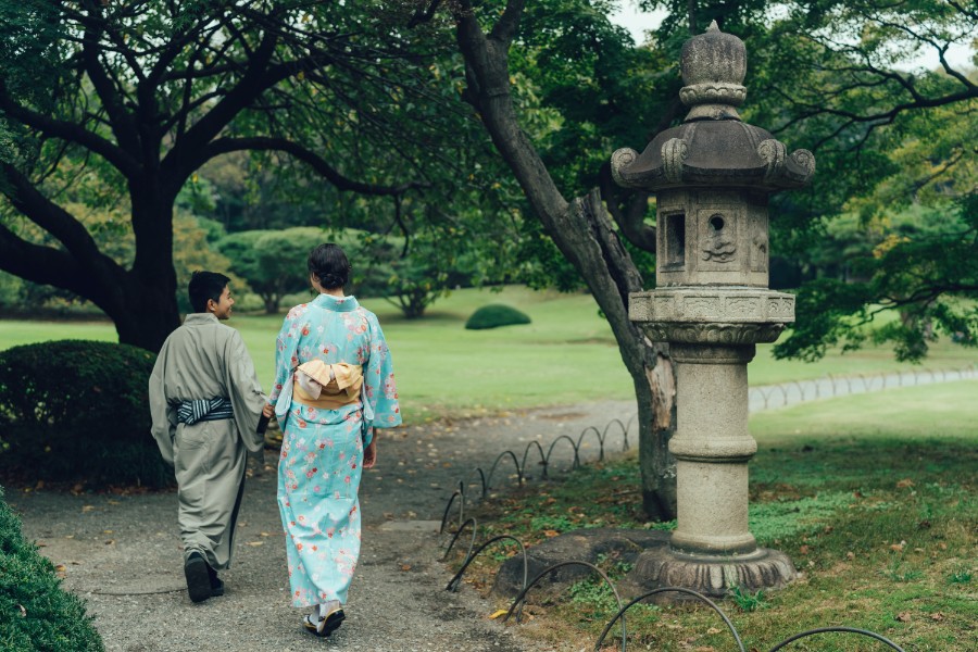 I: Mixed couple pre-wedding in Tokyo wearing kimono by Lenham on OneThreeOneFour 12