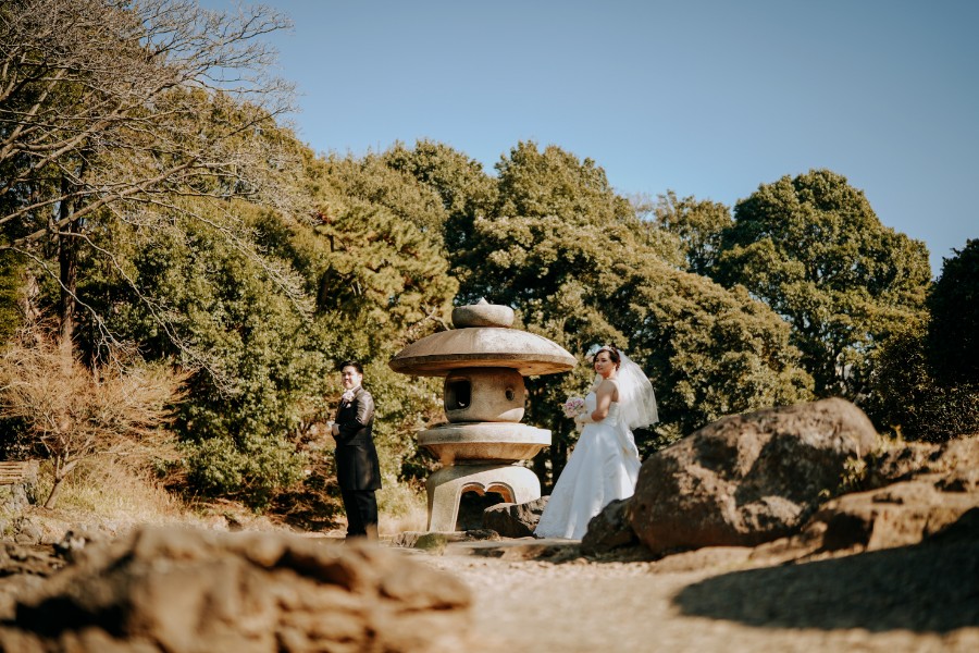 A&C: Tokyo Garden Pre-wedding Photoshoot by Ghita on OneThreeOneFour 4