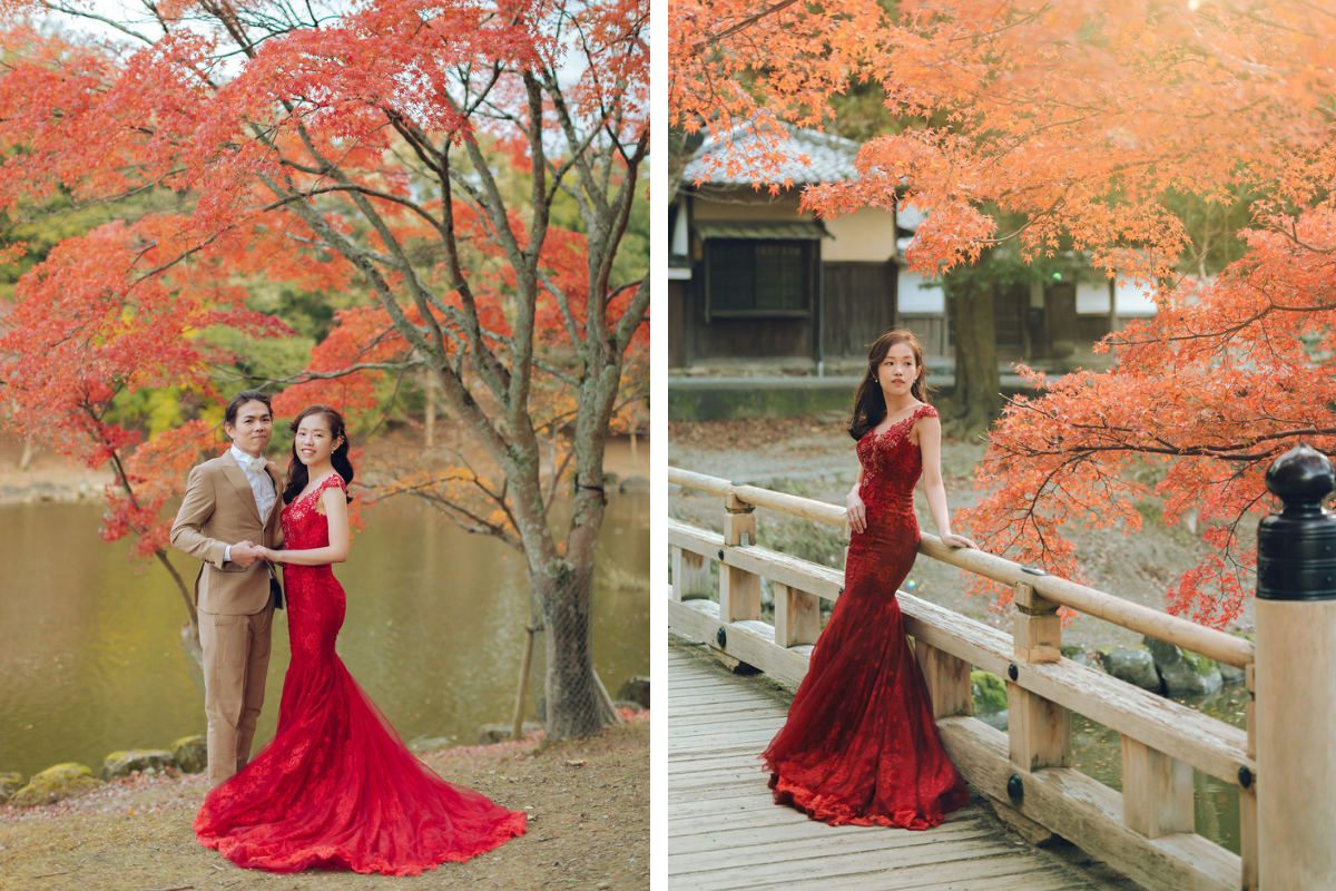 京都傳統的祗園區和服拍攝，以及奈良鹿園秋季婚紗拍攝 by Kinosaki on OneThreeOneFour 10