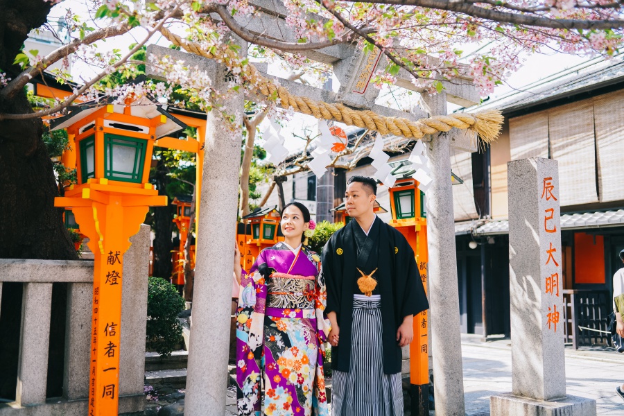 Japan Kyoto Kimono Photoshoot At Gion District And Kennin-Ji Temple  by Kinosaki  on OneThreeOneFour 2