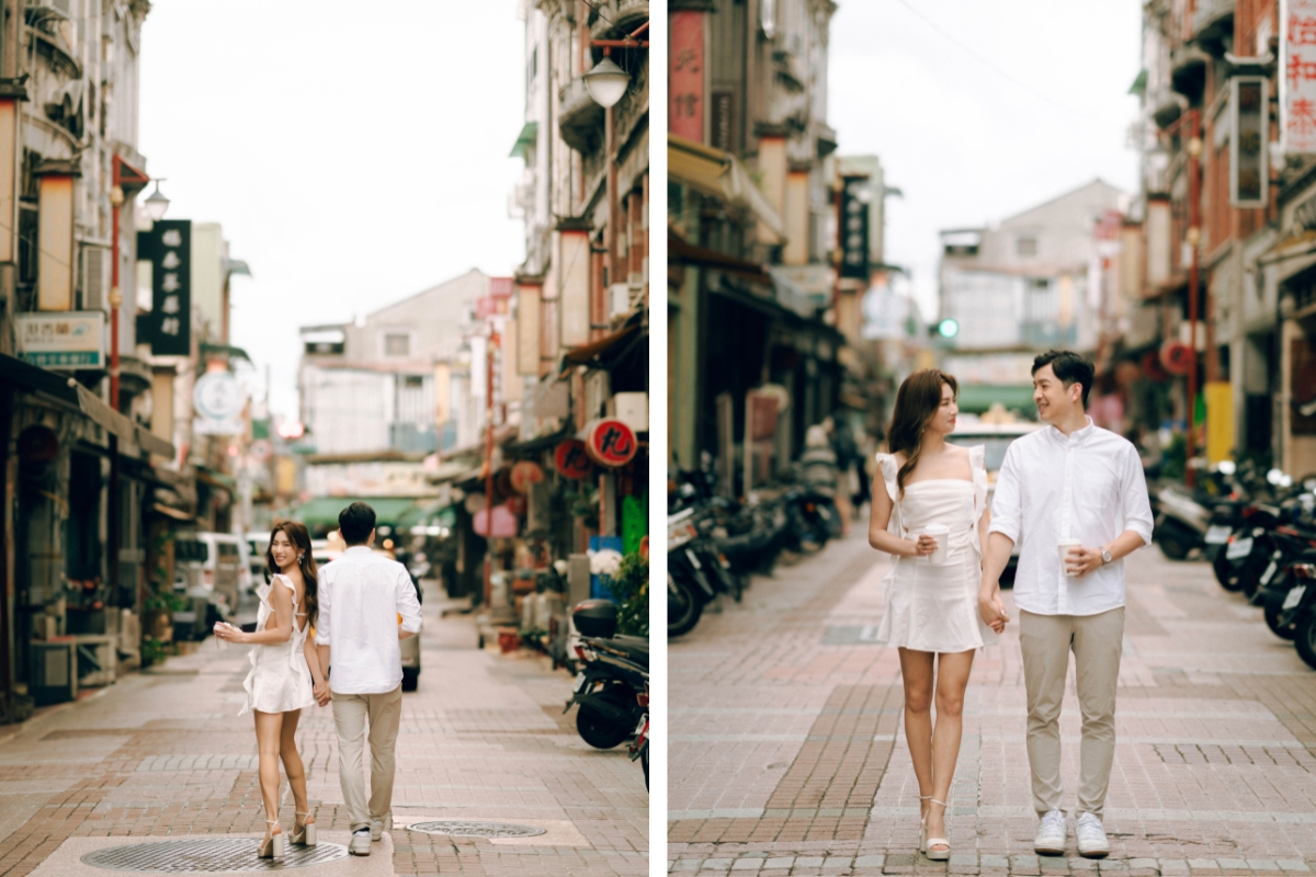 Taiwan Pre-Wedding Photoshoot Dadaocheng Golden Waterfall Jiufen Night Shoot Indoor Studio by OneThreeOneFour on OneThreeOneFour 1