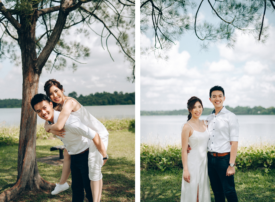J & G - Singapore Pre-Wedding Shoot at National Gallery, Seletar Wedding Tree & Marina Bay Sands by Jessica on OneThreeOneFour 14